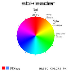 [sfk029] Stikleader - Basic Colors 04