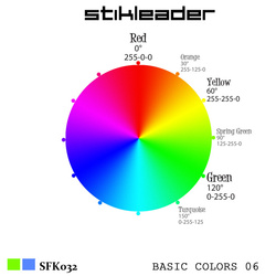 [sfk032] Stikleader - Basic colors 06