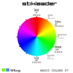 [sfk035] Stikleader - Basic colors 07