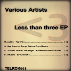 [telrok003] Various Artists - Less than three EP