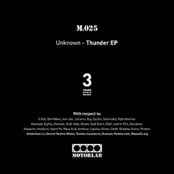 [ml025] Unknown  - Thunder EP