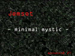 [monoKraK27] Jemset - Minimal Mystic EP