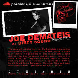 [DTMIX035] Joe Demateis - Death Techno Mix 035