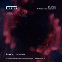 [MLP062] Lapsha - Amnesia