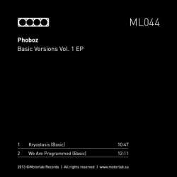 [ML044] Phoboz - Basic Versions Vol. 1 EP