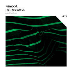 [mK73] Remodd - No more words EP